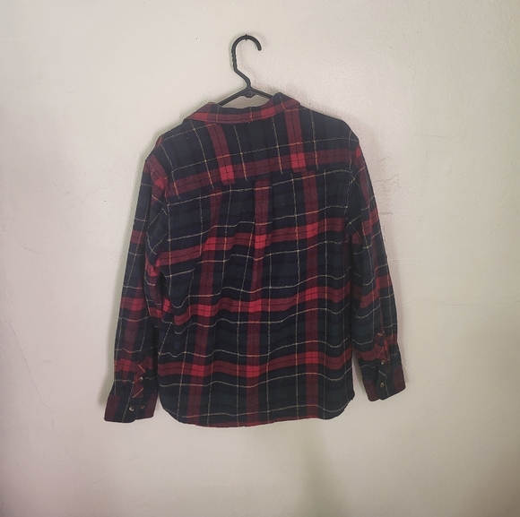 Horns of Odin red, green, blue, black, white and yellow button down jacket - Picture 6 of 8